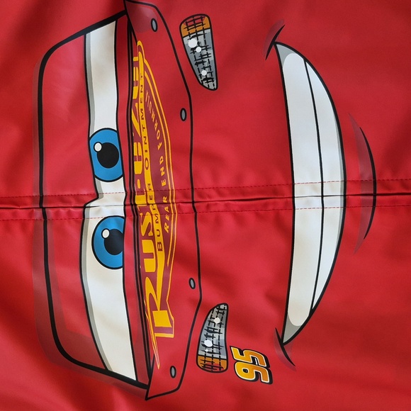 Disney Store Lightning McQueen Rain Jacket - Picture 2 of 11